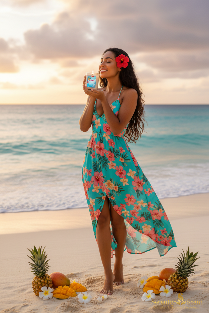 Aloha Fruit Fusion Hawaiian Woman