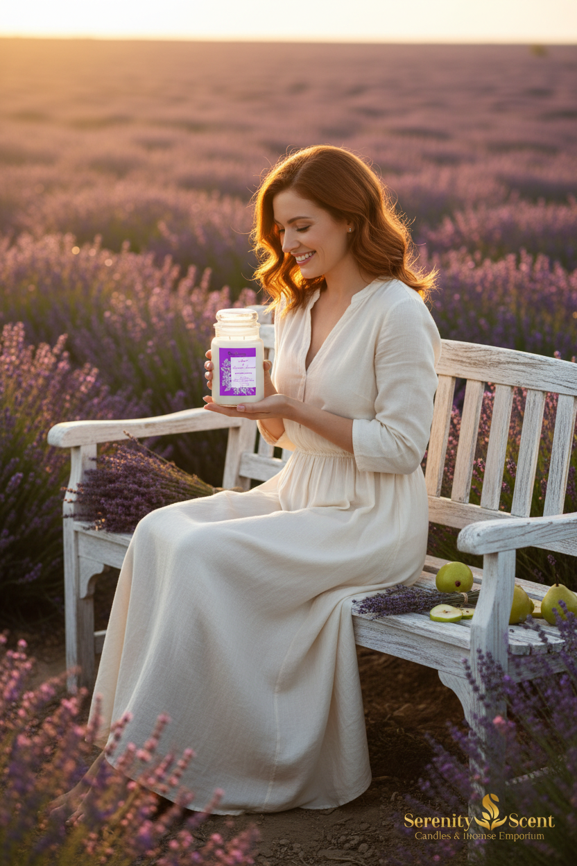 Apple & Lavender Serenade European Woman