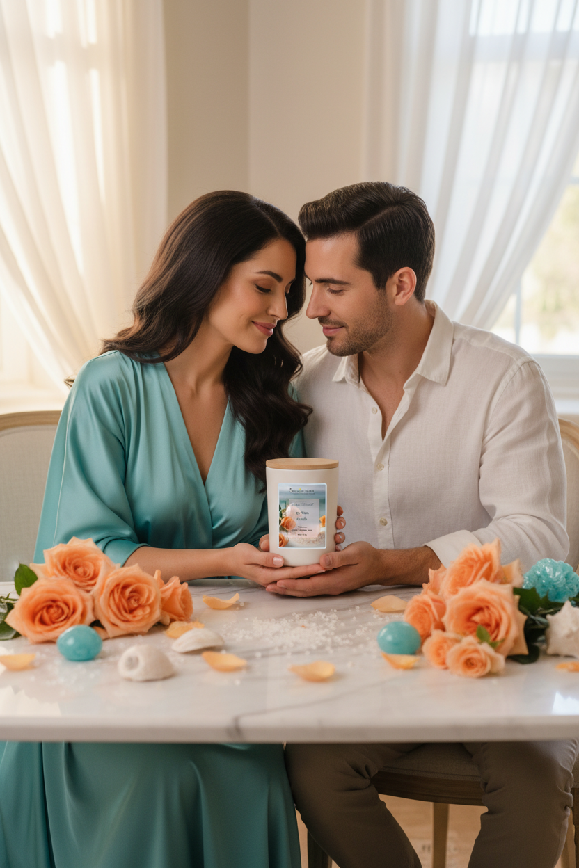 Aqua Rainlight 7oz Lifestyle