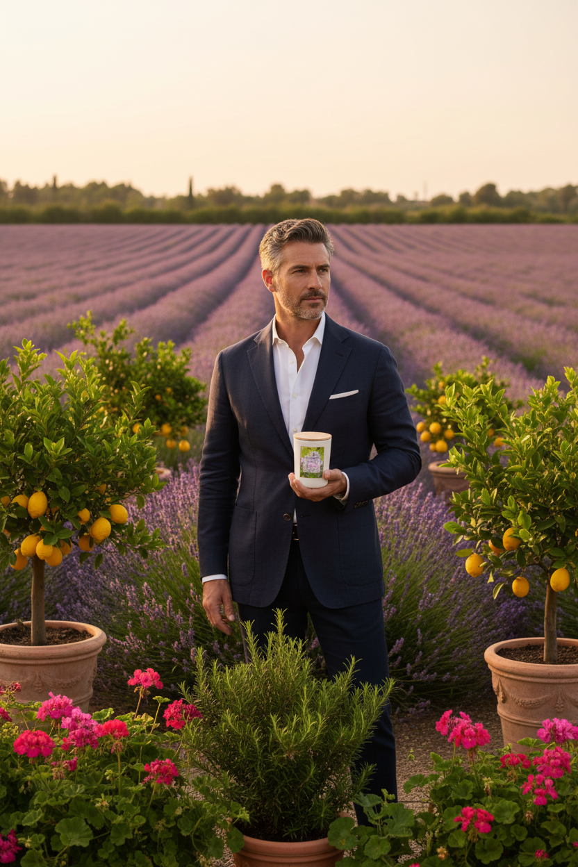 Bergamot & Bloom 15oz Lifestyle