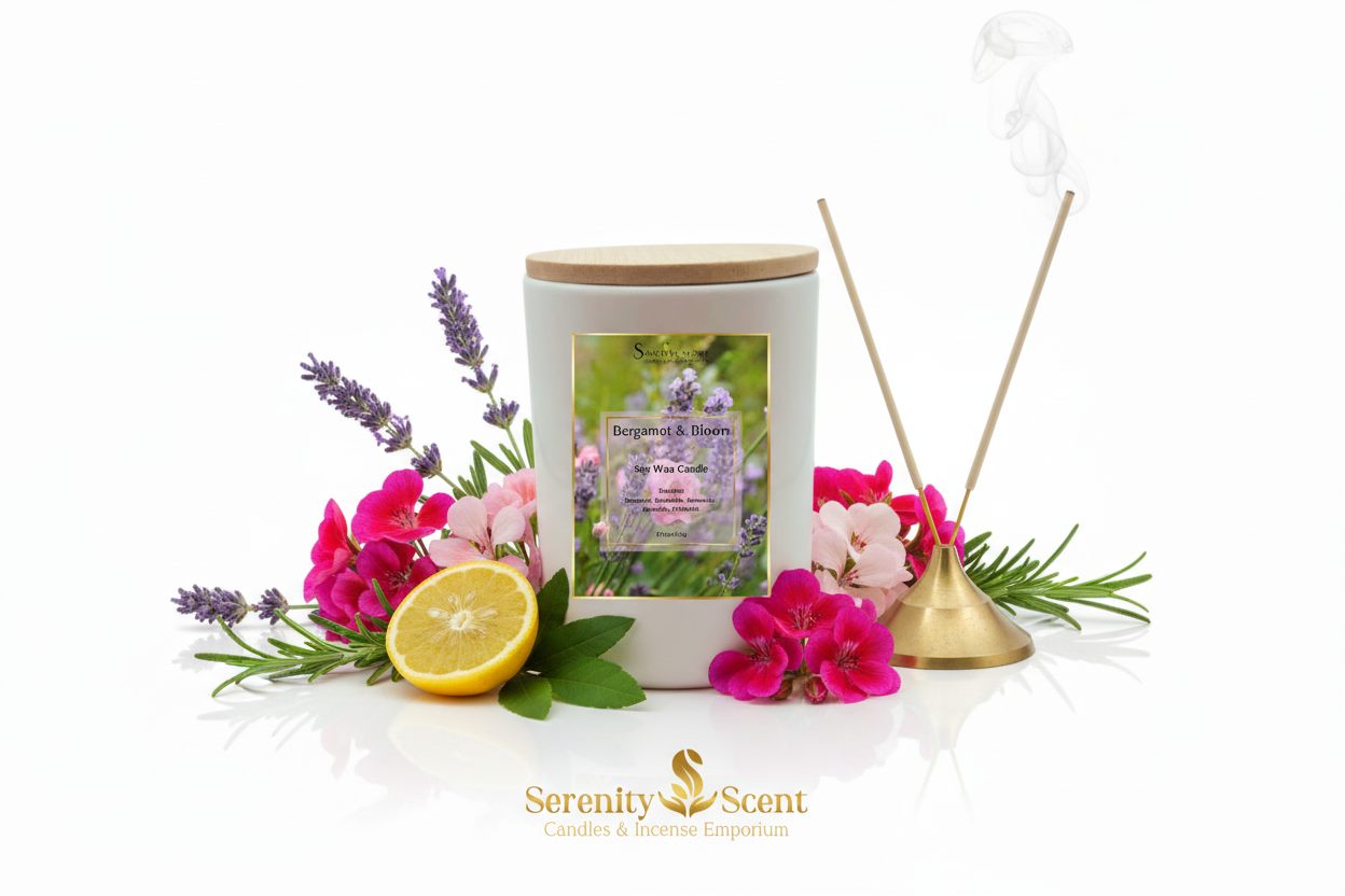 Bergamot & Bloom 15oz White