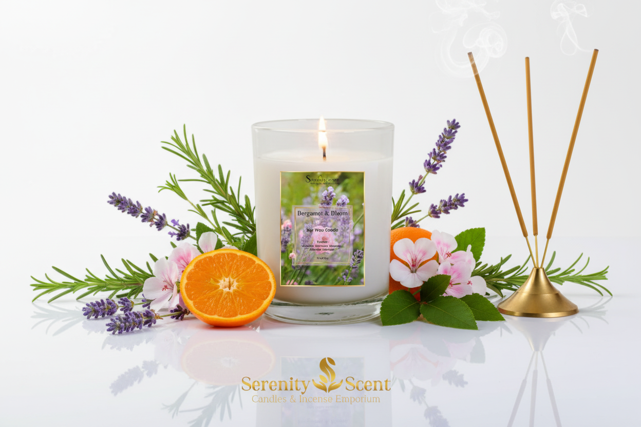 Bergamot & Bloom 7oz White