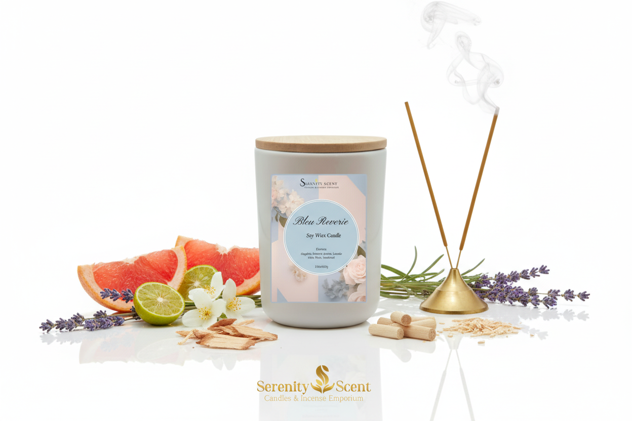 Bleu Reverie 15oz White