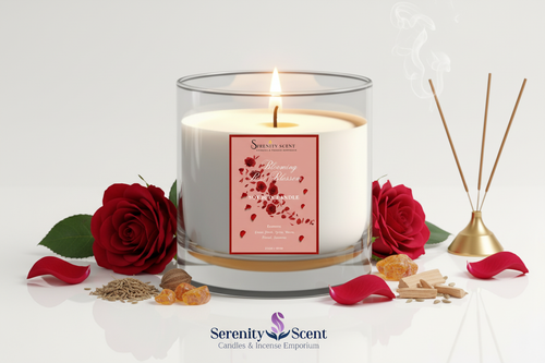 Blooming Rose Blossom 21oz White