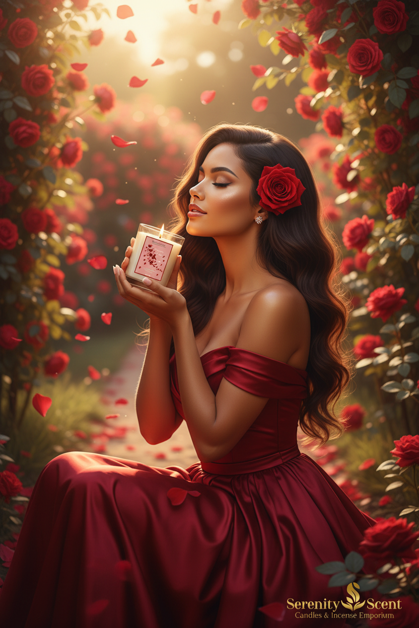 Blooming Rose Blossom Brazilian Woman