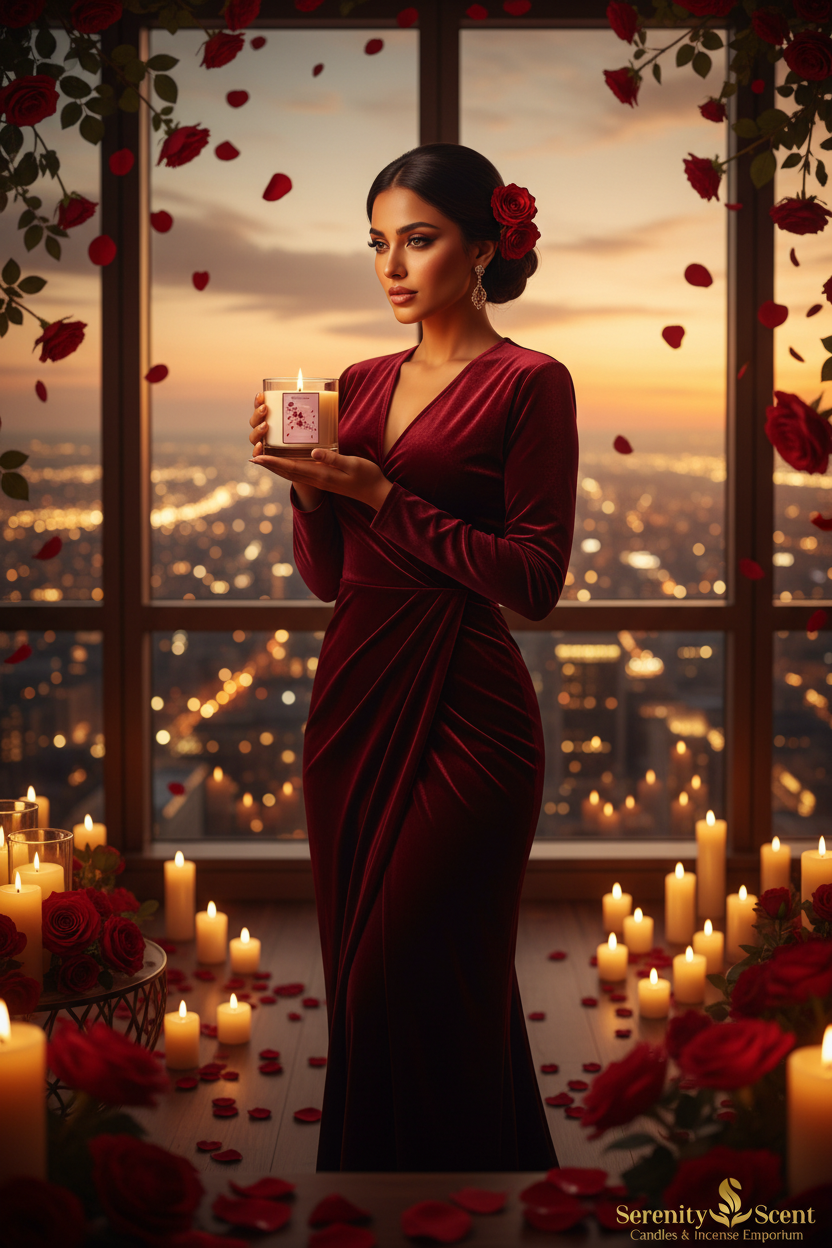 Blooming Rose Blossom Middle Eastern Woman