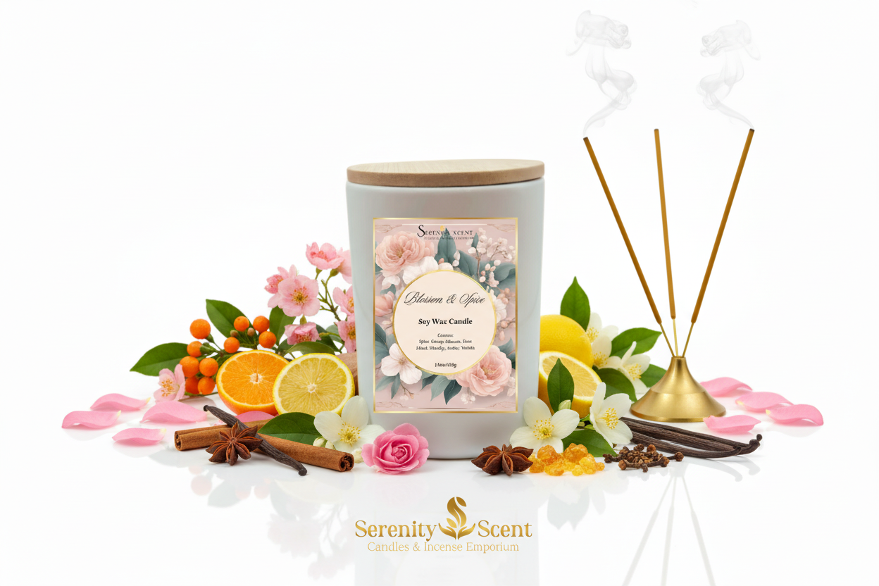 Blossom & Spice 15oz White