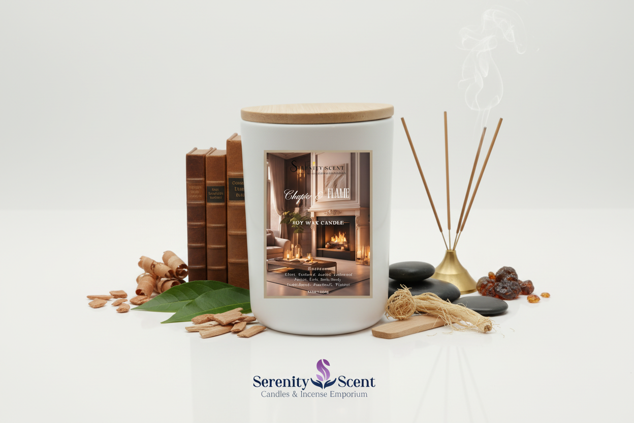 Chapter & Flame 15oz White