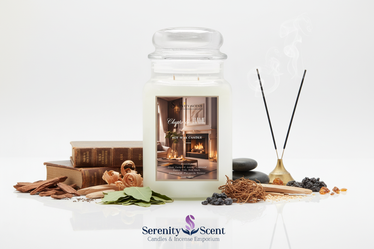 Chapter & Flame 24oz White