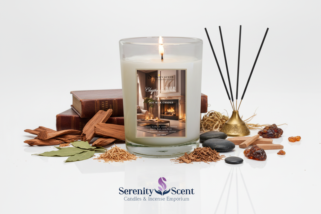 Chapter & Flame 7oz White