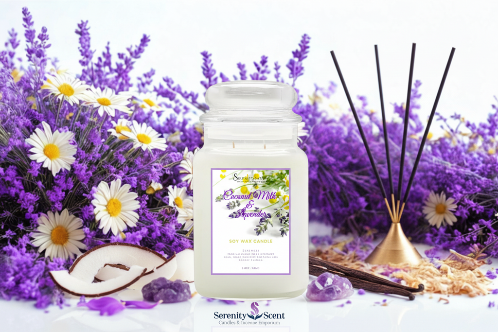 Coconut Milk & Lavender 24oz White
