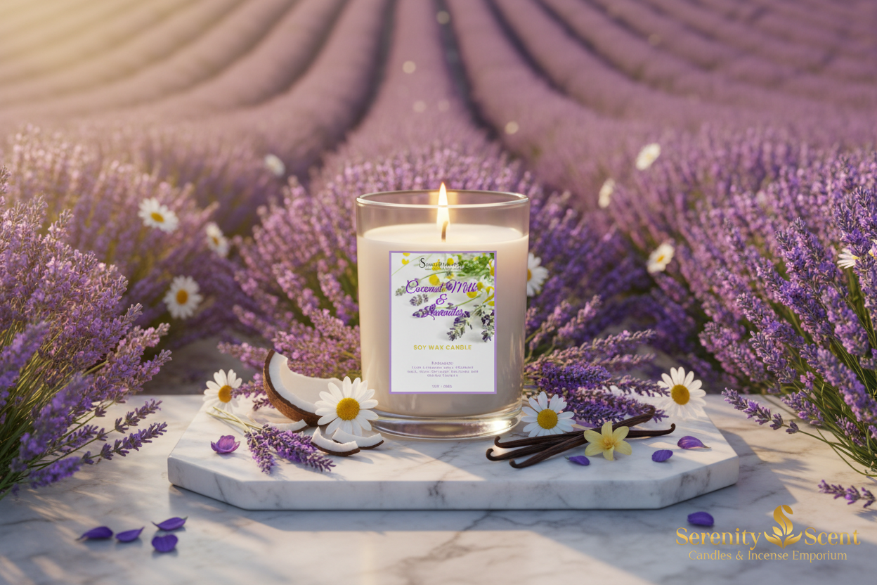 Coconut Milk & Lavender Garden
