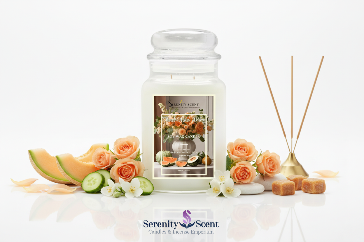 Floral Melon Dream 24oz White