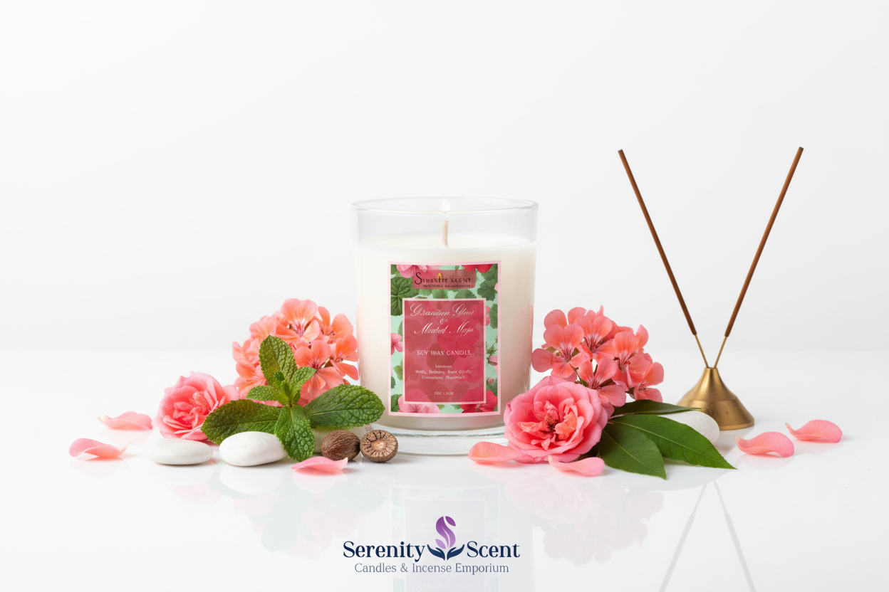 Geranium Glow 7oz White