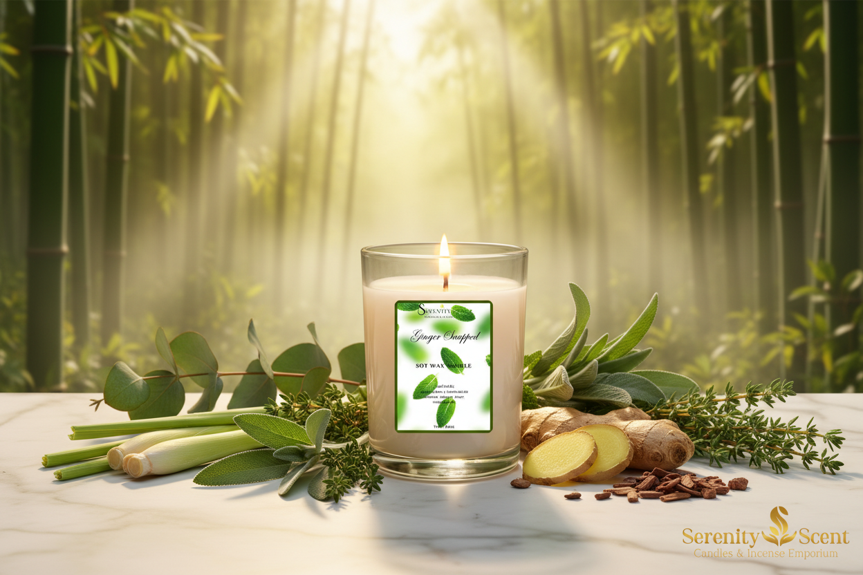 Ginger Snapped Bamboo Background