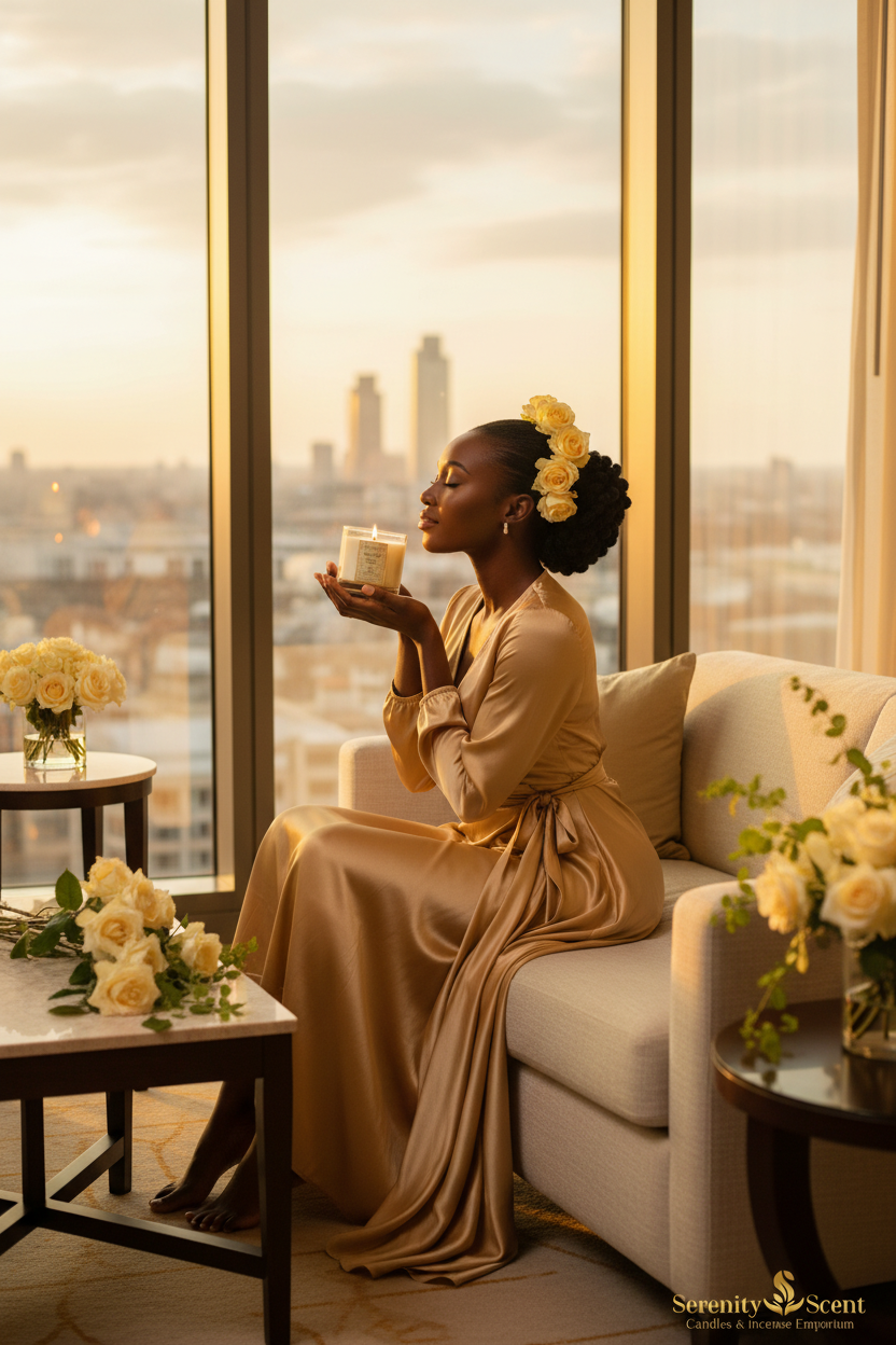 Golden Dusk Nigerian Woman