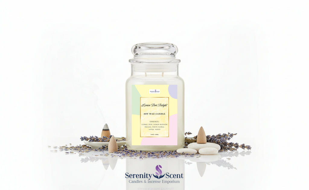 Lemon Pom Delight – Luxury Candle