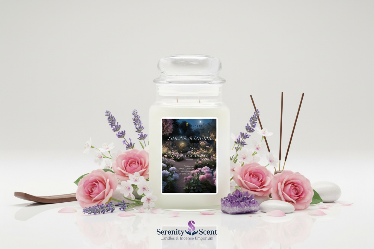 Lunar Blooms 24oz White