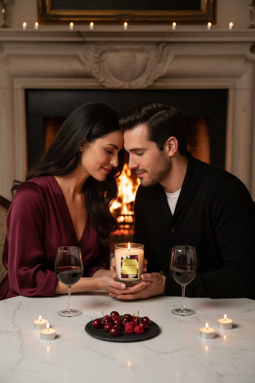 Merlot & Cherry Noir 7oz Lifestyle