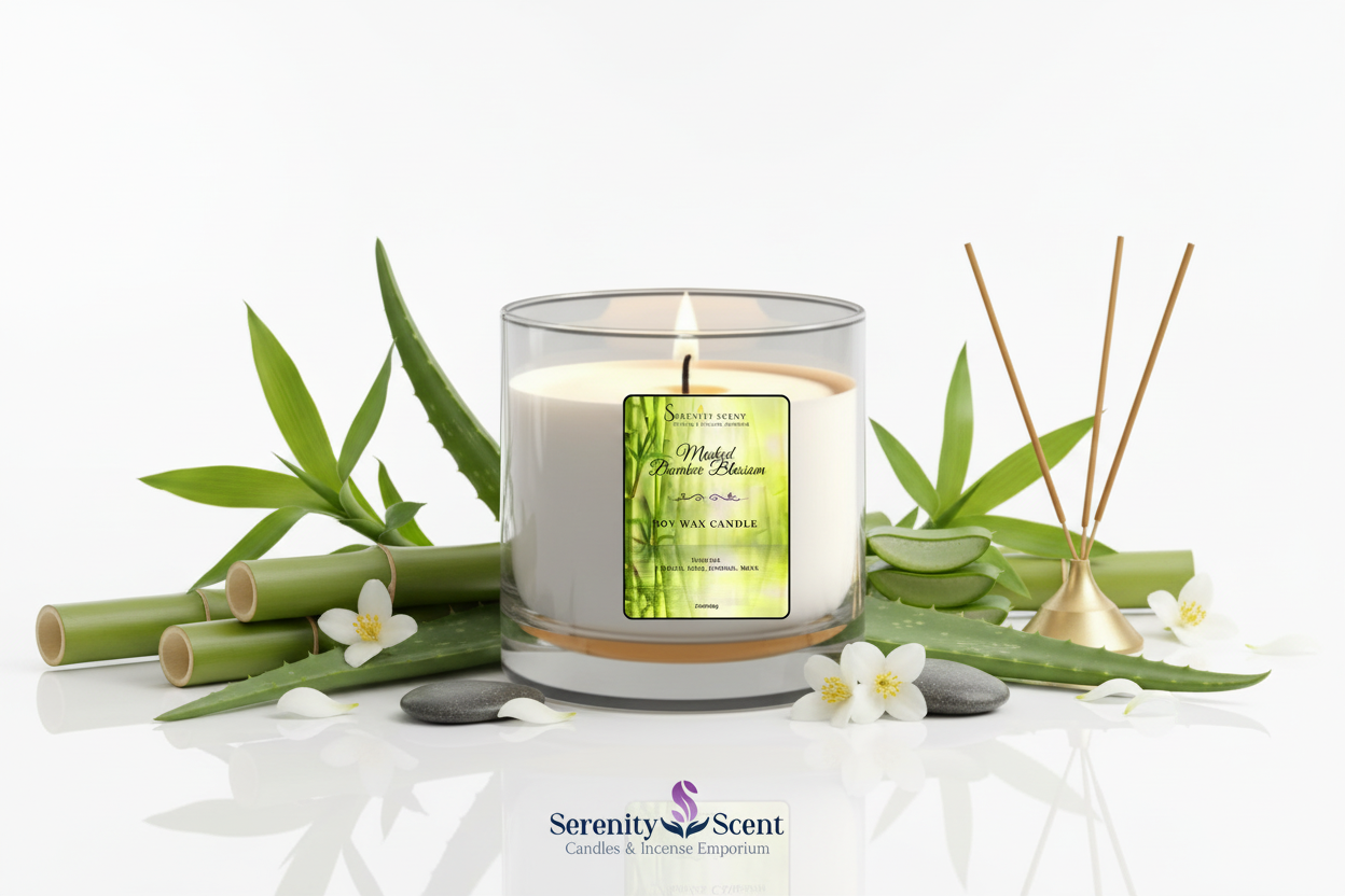 Musked Bamboo Blossom 21oz White