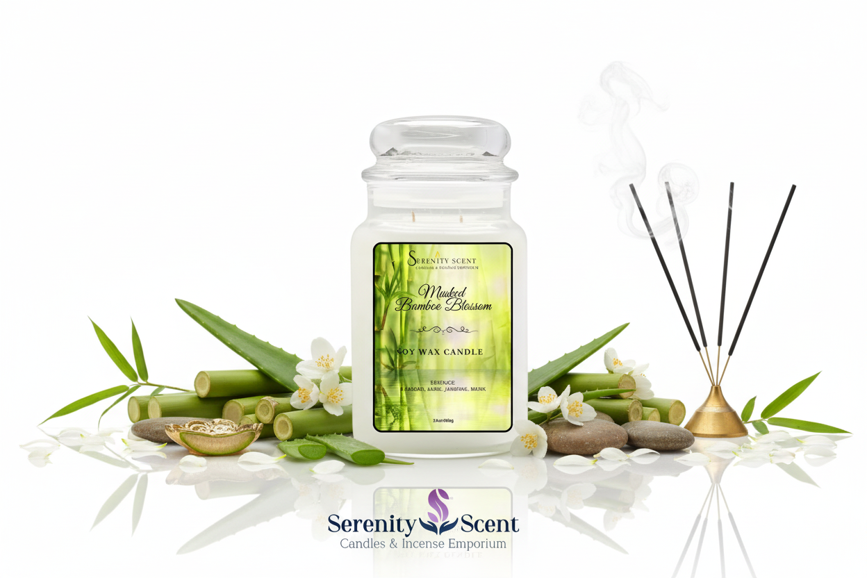 Musked Bamboo Blossom 24oz White