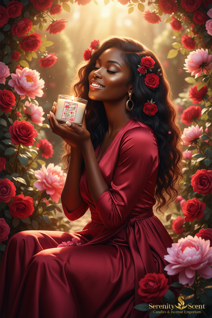 Mystic Bloom Black Woman