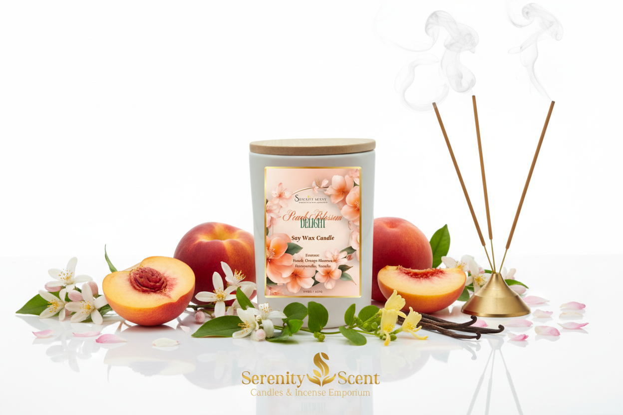Peach Blossom 15oz White