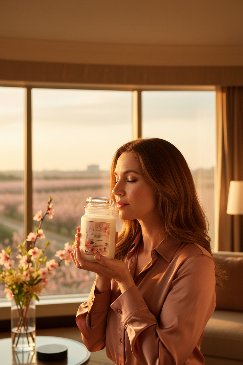 Peach Blossom 24oz Lifestyle
