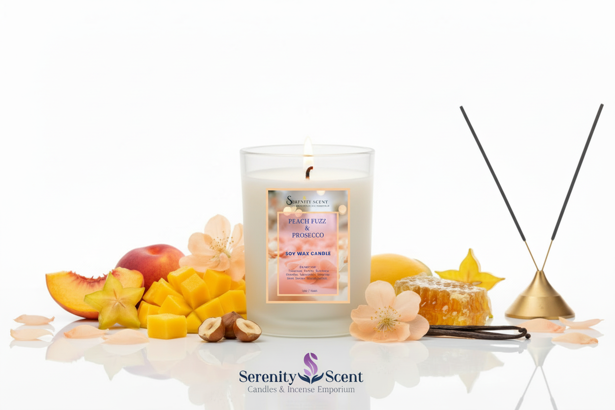 Peach Fuzz 7oz Clear White