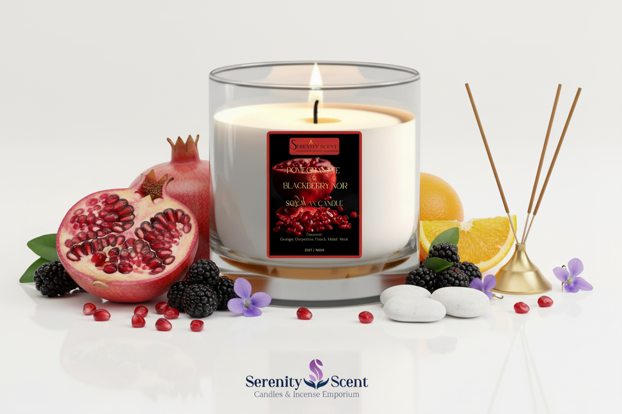 Pomegranate & Blackberry Noir 21oz White