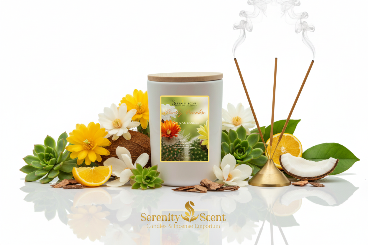 Prickly Paradise 15oz White