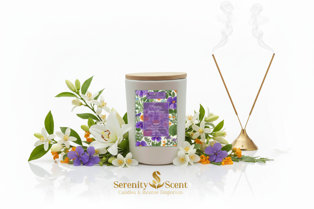 Refreshing Garden Melange 15oz White