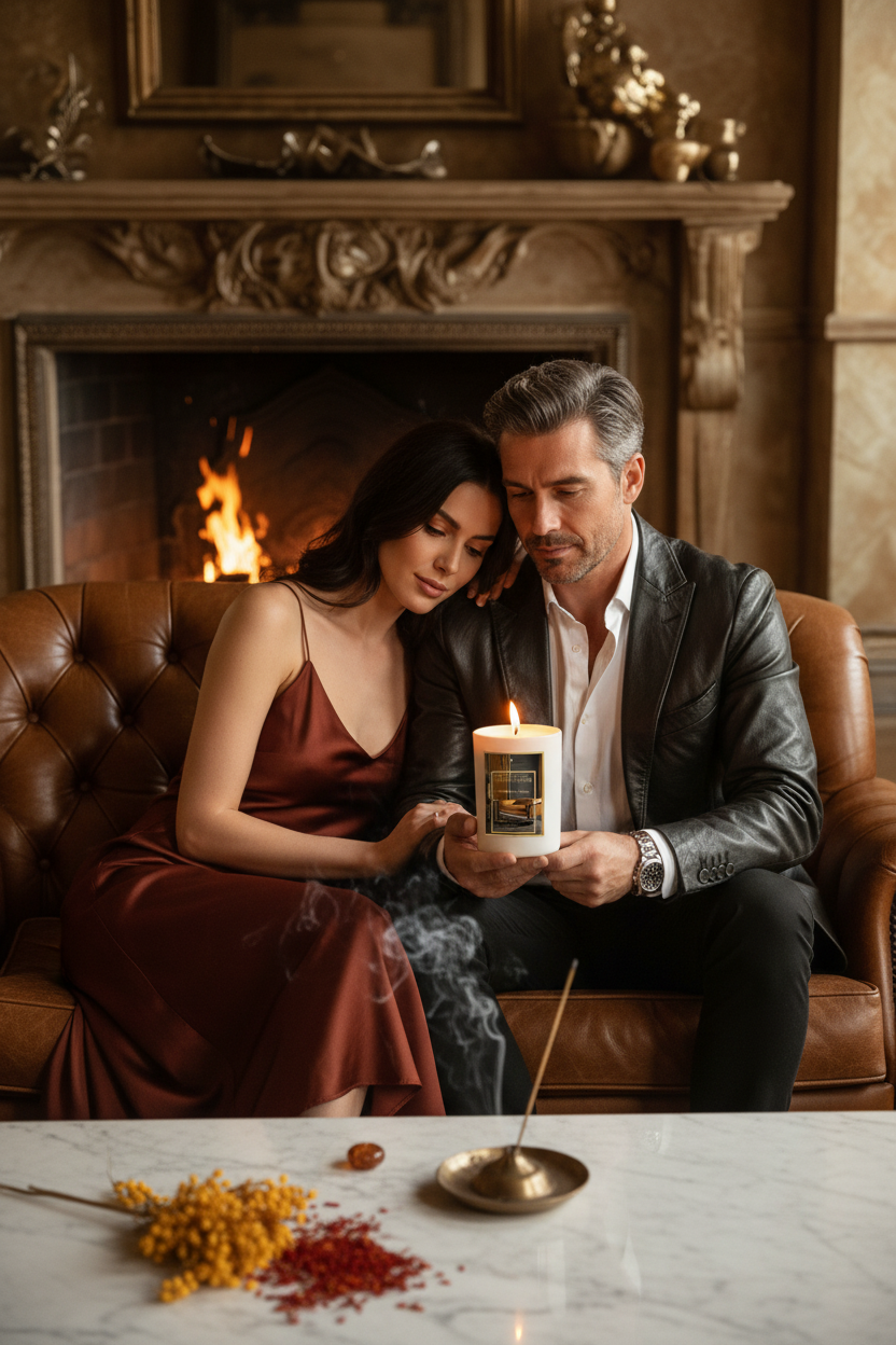 Scent Of The Italian Leather 15oz Lifestyle