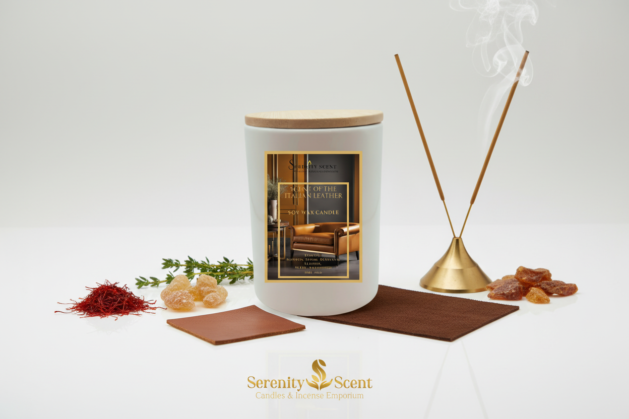 Scent Of The Italian Leather 15oz White