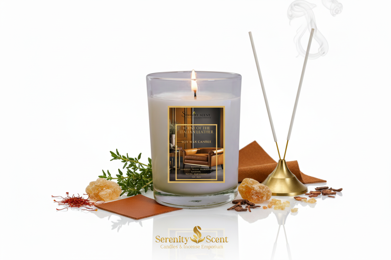 Scent Of The Italian Leather 7oz White