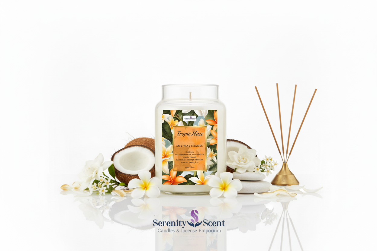 Tropic Haze 24oz White Background - Tropical Botanicals